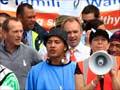 Protest against family violence