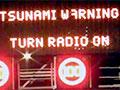 Tsunami warning sign, Wellington