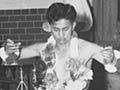 Performing the hula, 1953
