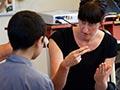 NZSL interpreter in mainstream classroom
