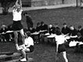 Hutt Valley High School outdoor art class, 1946