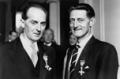 Vincent Aspey (left) and Alex Sylvester Lindsay, 1959