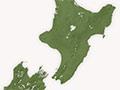 Pre-Māori vegetation cover 