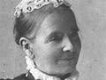  Annie Jane Schnackenberg with a baby, possibly her grandchild