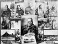 Montage of photographs depicting Māori people and scenes by Josiah Martin
