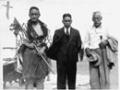 Pei Te Hurinui Jones (left), Korokī (centre), and Te Kiri Katipa