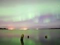 Aurora australis, Bluff Harbour