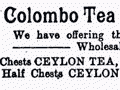 Tea advertisement, 1917 