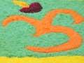 The art of rangoli