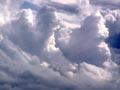 Cumulus clouds