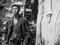 Two Chinese gold miners, Otago, about 1900