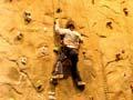 Indoor rock climbing