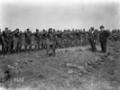 The Māori (Pioneer) Battalion performs a haka, France, 1918