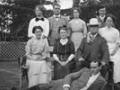 Henry Hill seated (right) beside his wife Emily, with their children