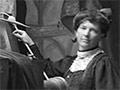 Nellie Ferner at Normanhurst studio