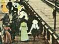 Miners on the railway pier, Melbourne
