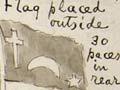 Sketches of Gate Pā fortifications 
