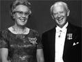  Hubert James Ryburn and his first wife, Jocelyn