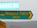 Road sign, coastal Southland