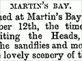 Jamestown, Martins Bay