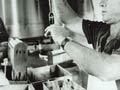 Testing milk for butterfat content 