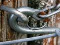 Standard commercially-made gate catch