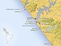 Places futher south named by Tōhē