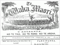 <em>Te Waka Maori o Aotearoa</em> advertisements