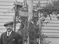 Suburban backyard, 1926