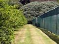 Artificial shelter belts