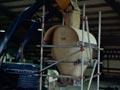 Aircraft fertiliser hopper