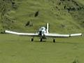 Hill-country airstrip