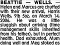 Birth notice, 2006