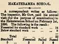 Inspector’s report