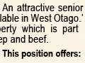 Job advertisement