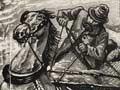 Escaping a fire, 1880s