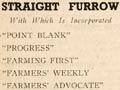 <em>Straight Furrow</em> editorial page