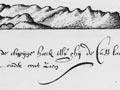 Tasman’s first view of New Zealand