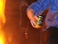 Jumping through a fire 