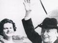 With Walter Nash, 1966