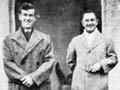 Hillary with Herbert Sutcliffe, 1940