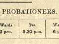 Regulations for probationer nurses