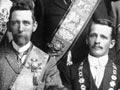 Oddfellows in regalia