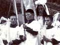Catholic community life: church procession, Ōtaki 