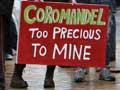 Mining protest