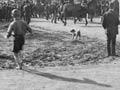 Waihī miners’ strike: crowd of strikers