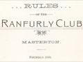 Women's clubs: Ranfurly Club rules 