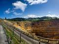 Waihī mining: pit rim walkway