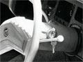 Key in the ignition