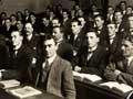 Returned servicemen prepare for public service exam, 1920